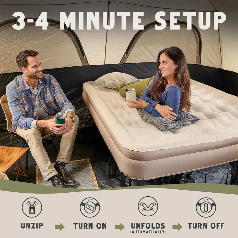 Air Mattress With Frame