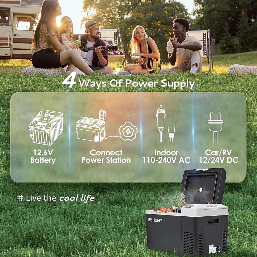 ❄Car Refrigerator 12/24V DC 110-240V AC❄