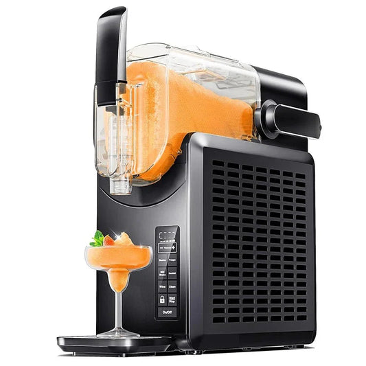EUHOMY 88oz Slushie Machine, No Ice Needed Slushy Machine for Home, Professional Frozen Drink Maker, Self-Cleaning, 5 Preset Programs, Frozen Margaritas, Frappés, Milkshake.