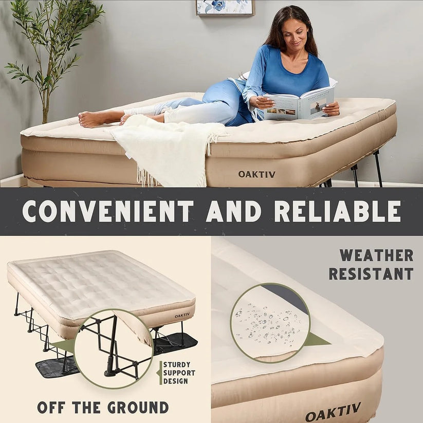 Air Mattress With Frame